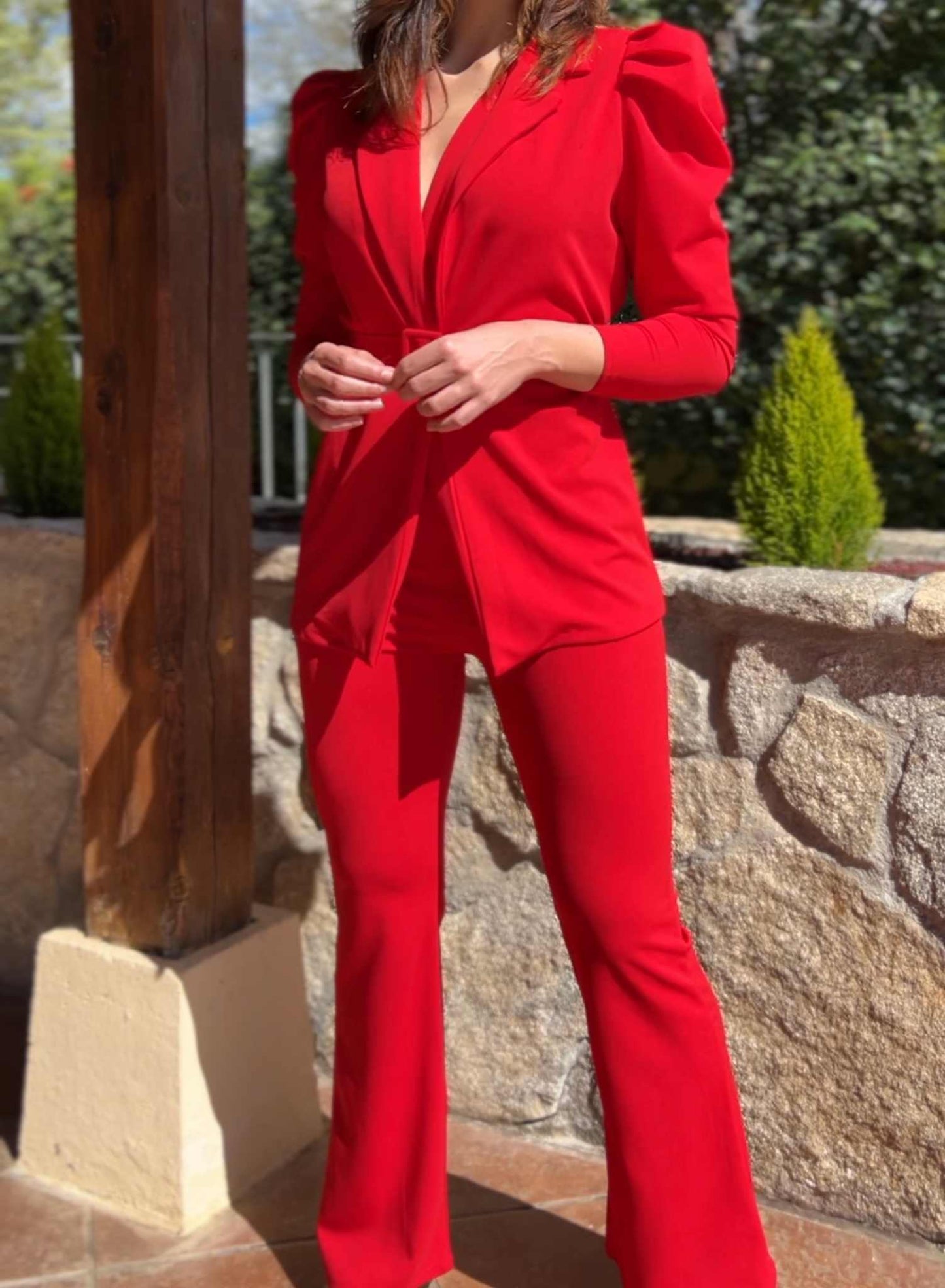 Traje cherry