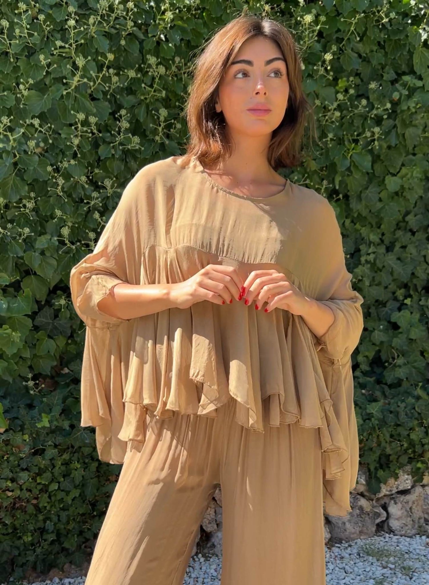 Blusa seda