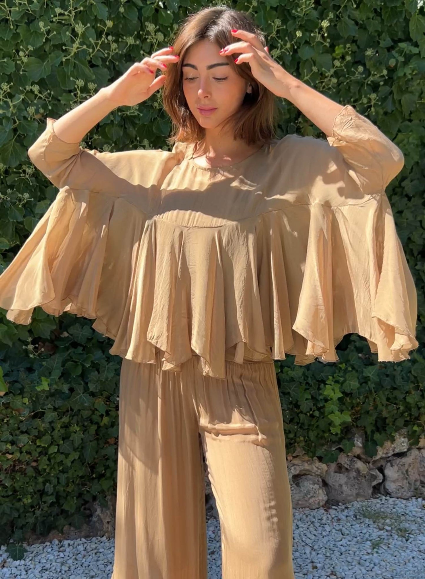 Blusa seda