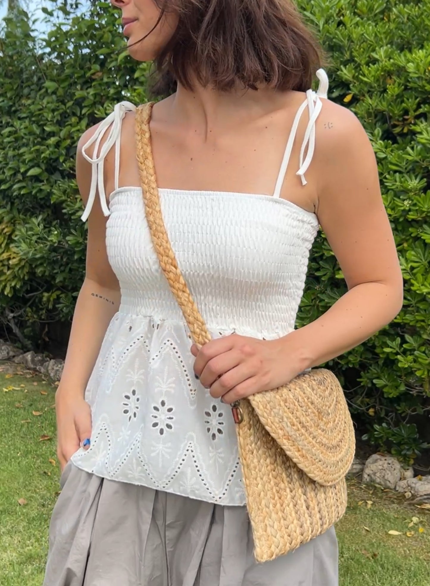 Cartera rafia