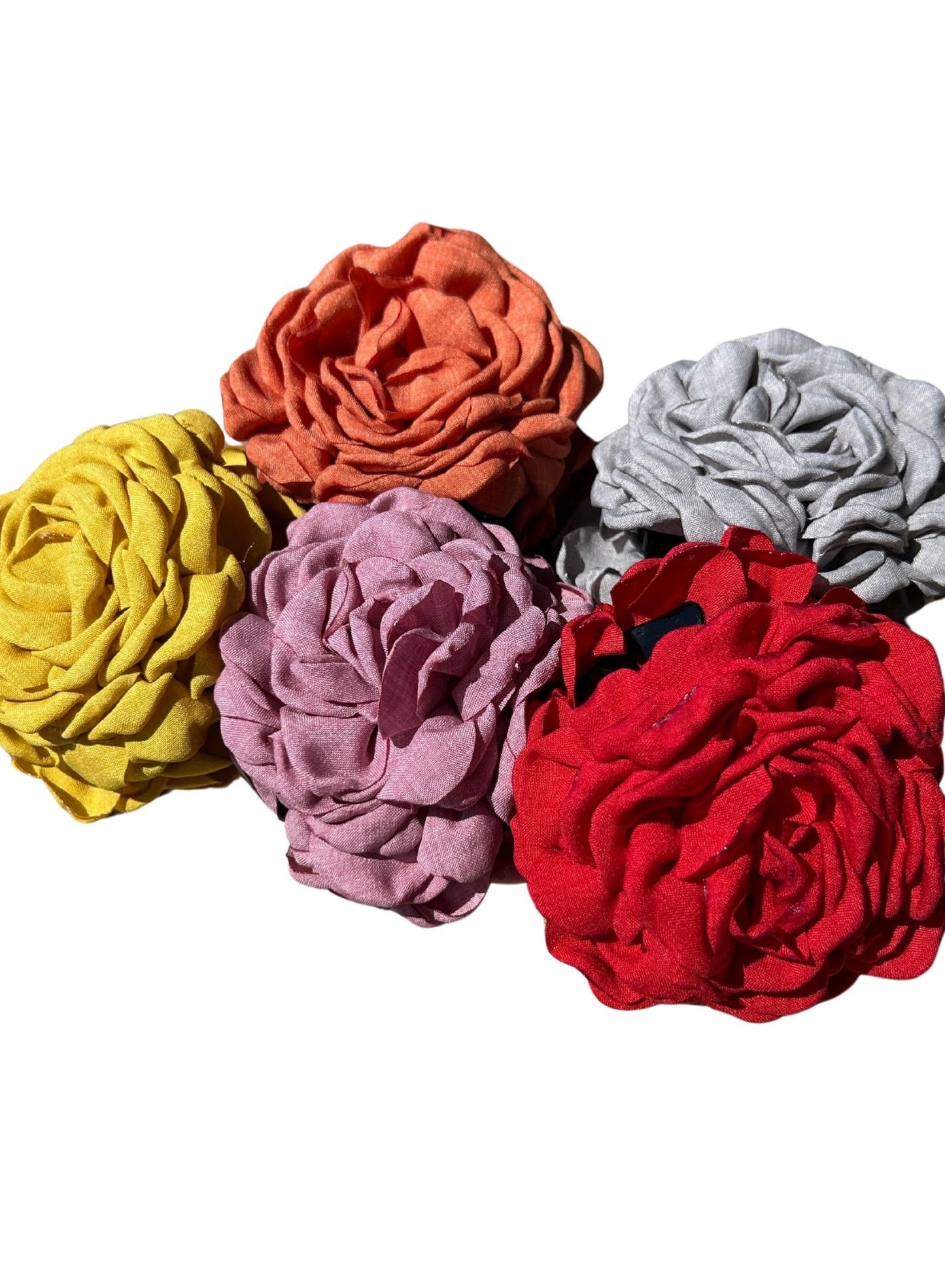 Flower hair clip (various colors)
