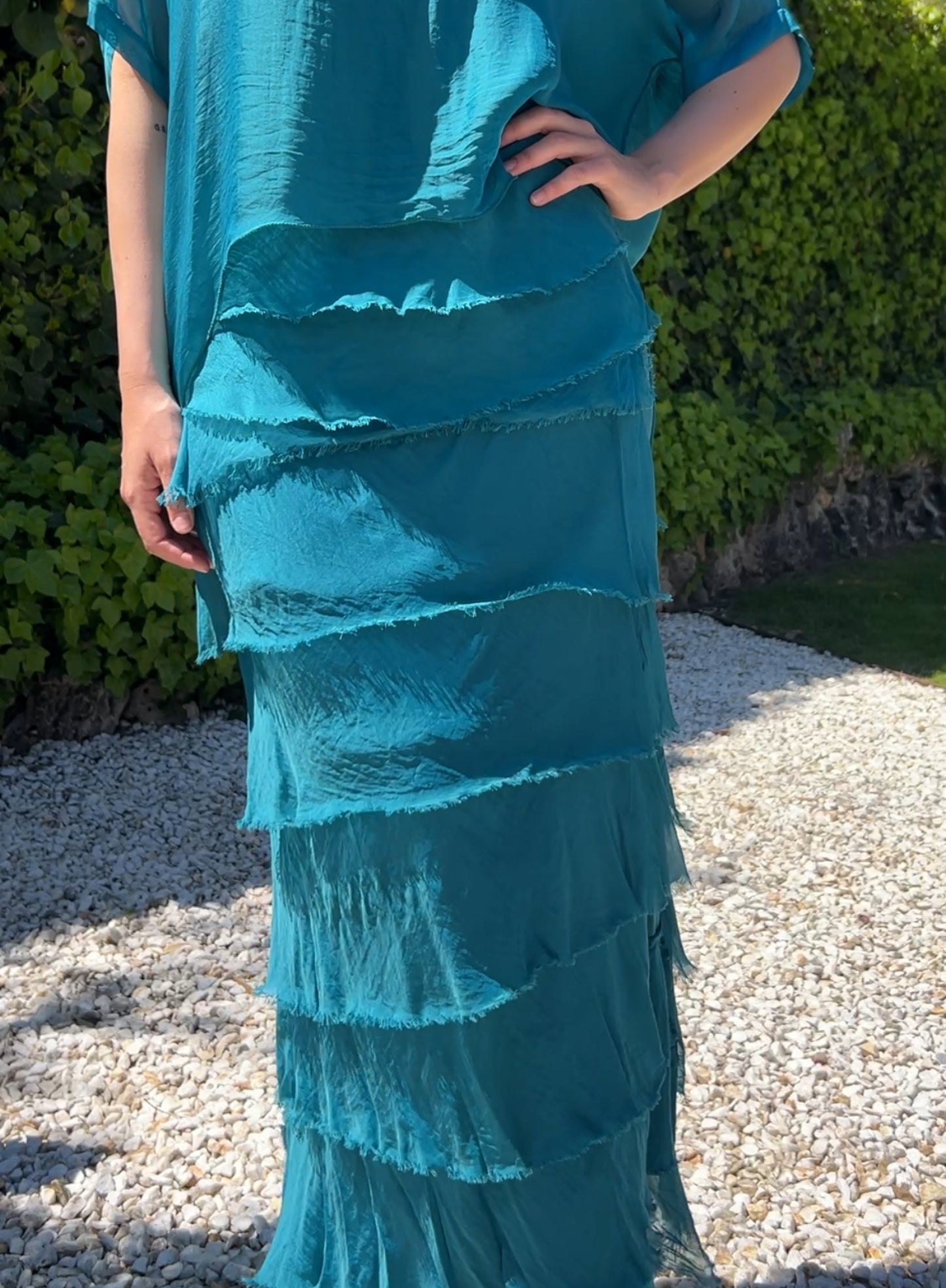 Silk skirt