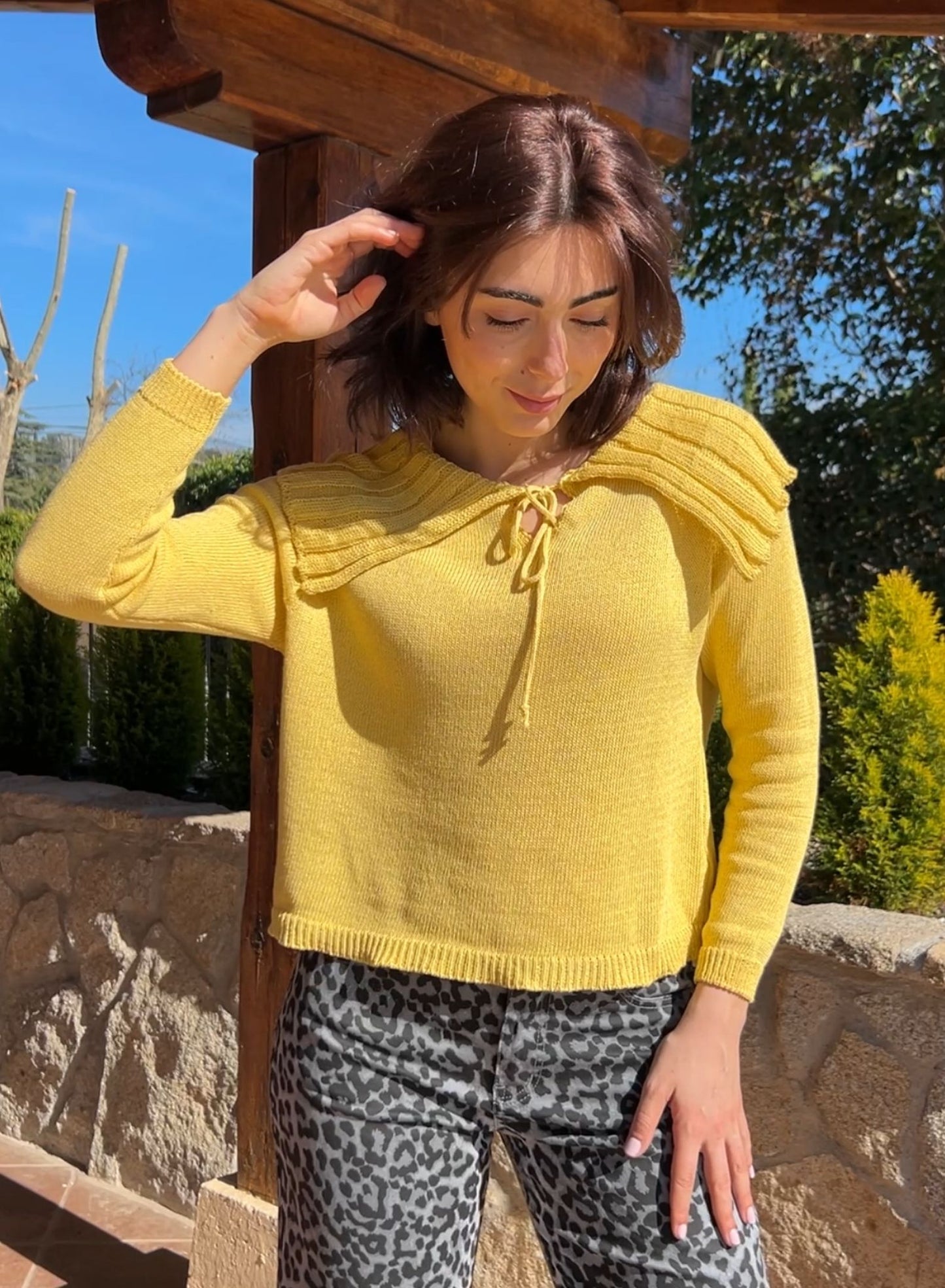 Julieta Yellow Sweater