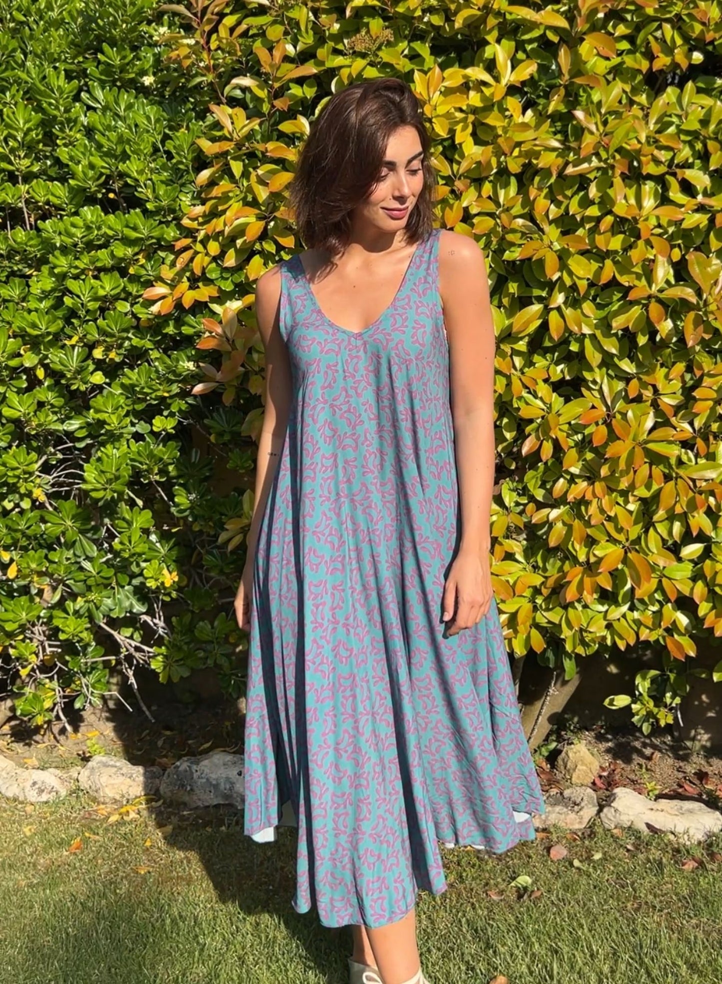 Vestido cadiz azul