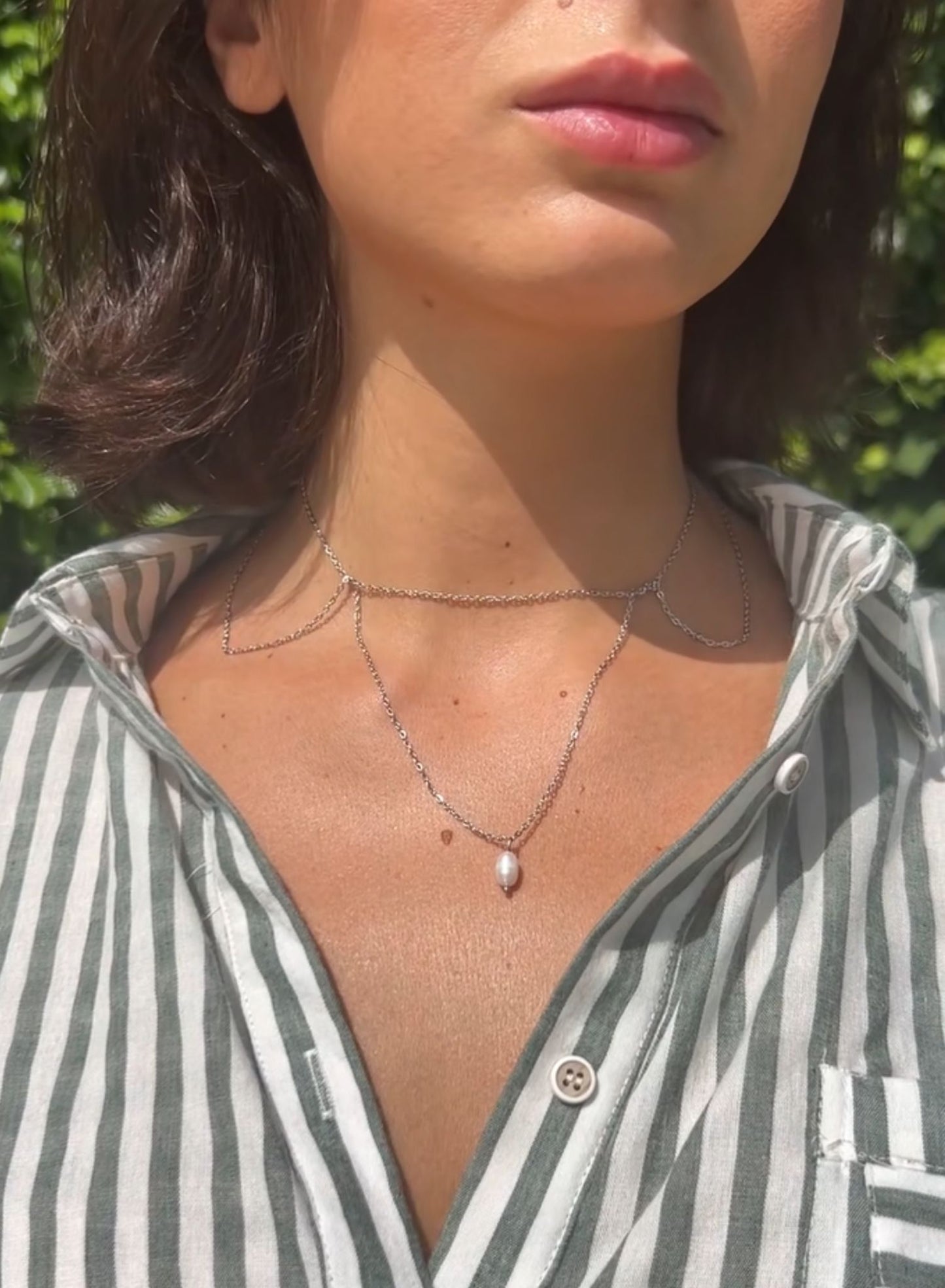 Collar beca (dorado y plateado)
