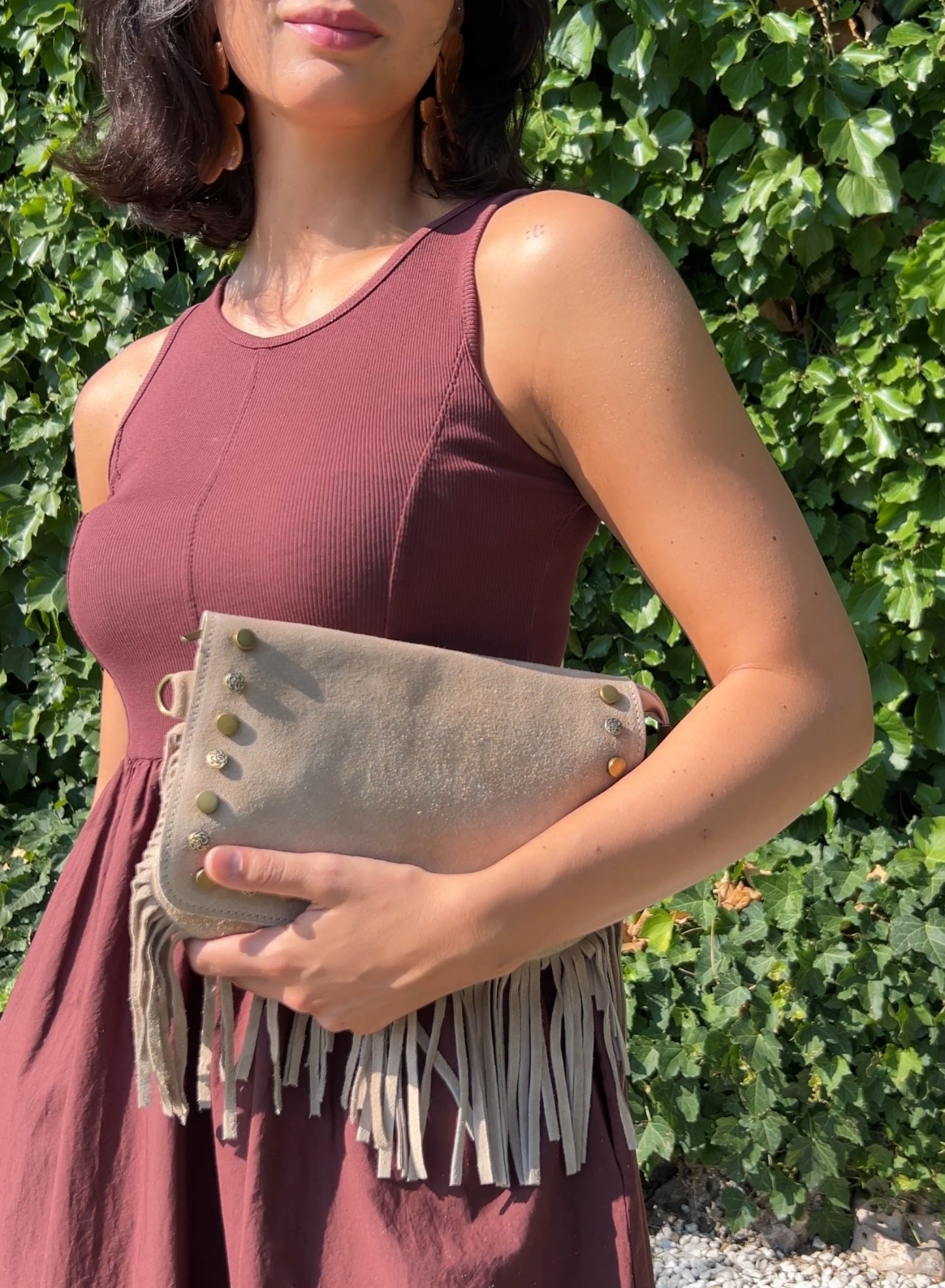 Fringed bag (various colors)