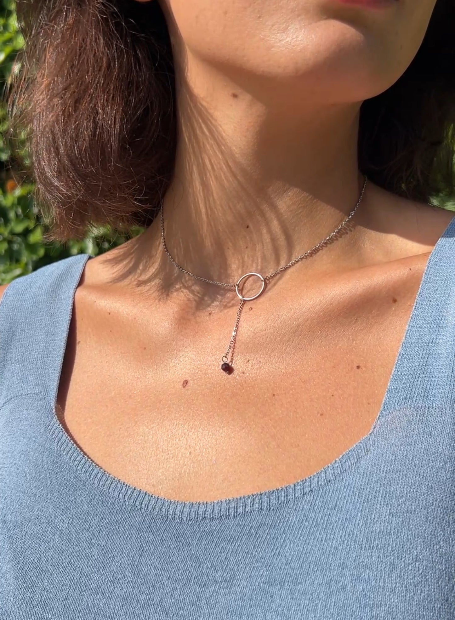 Cadena con bolita