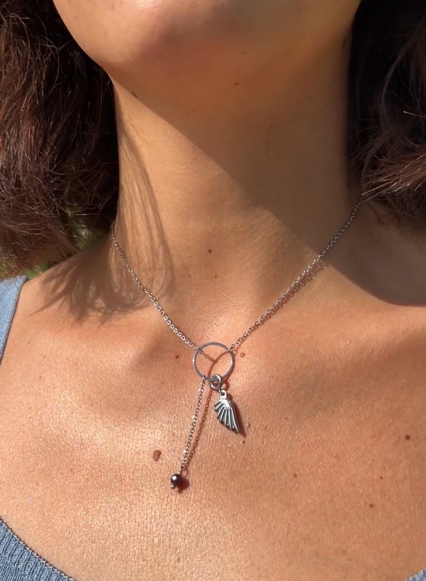 Cadena con bolita