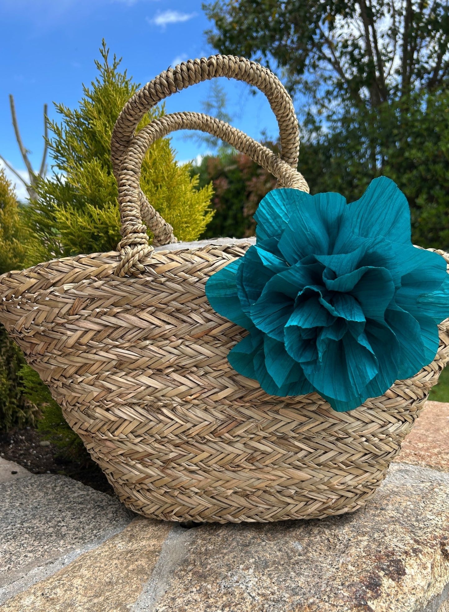 XL flower brooch (various colors)