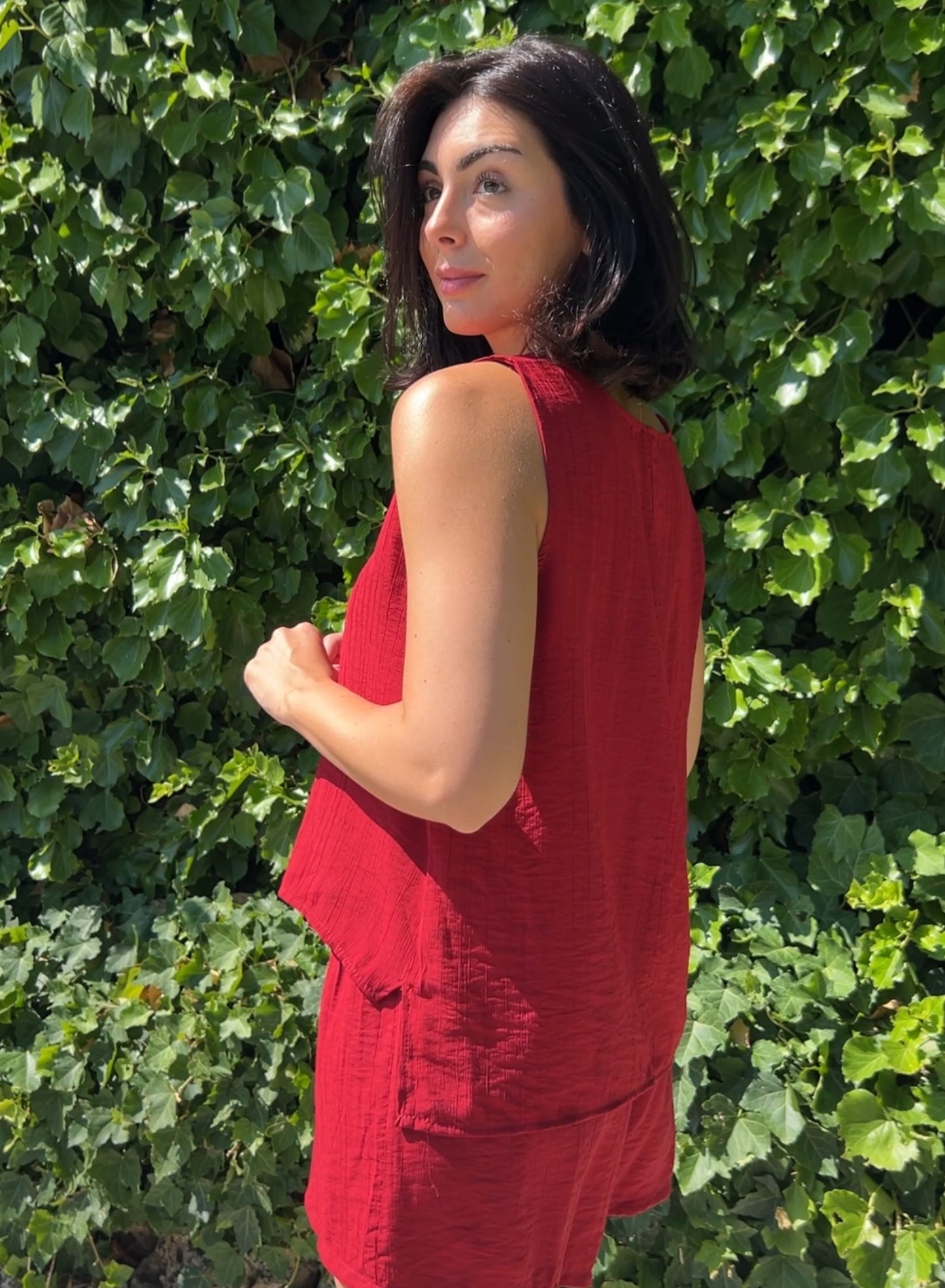 Top rojo