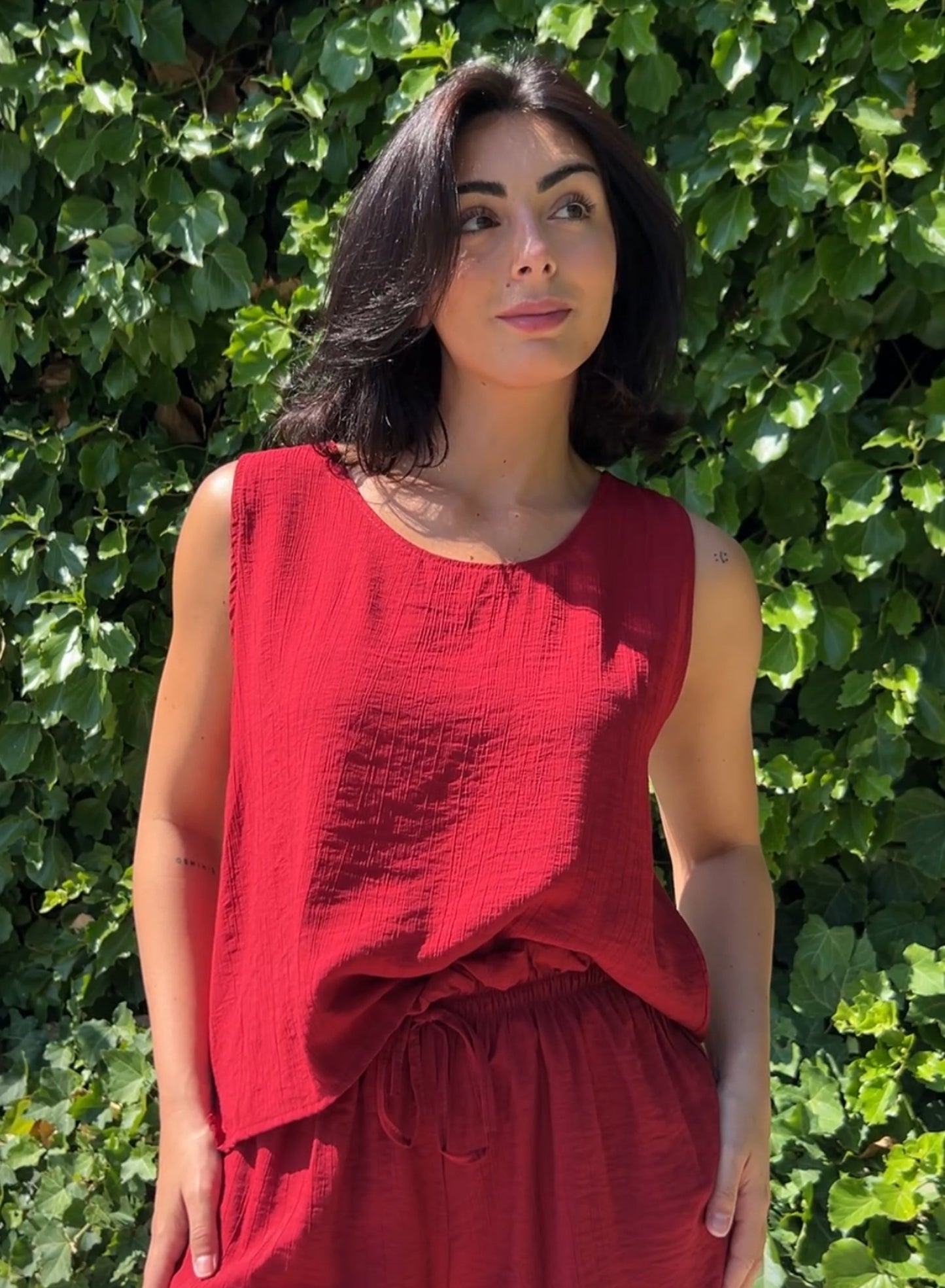 Top rojo