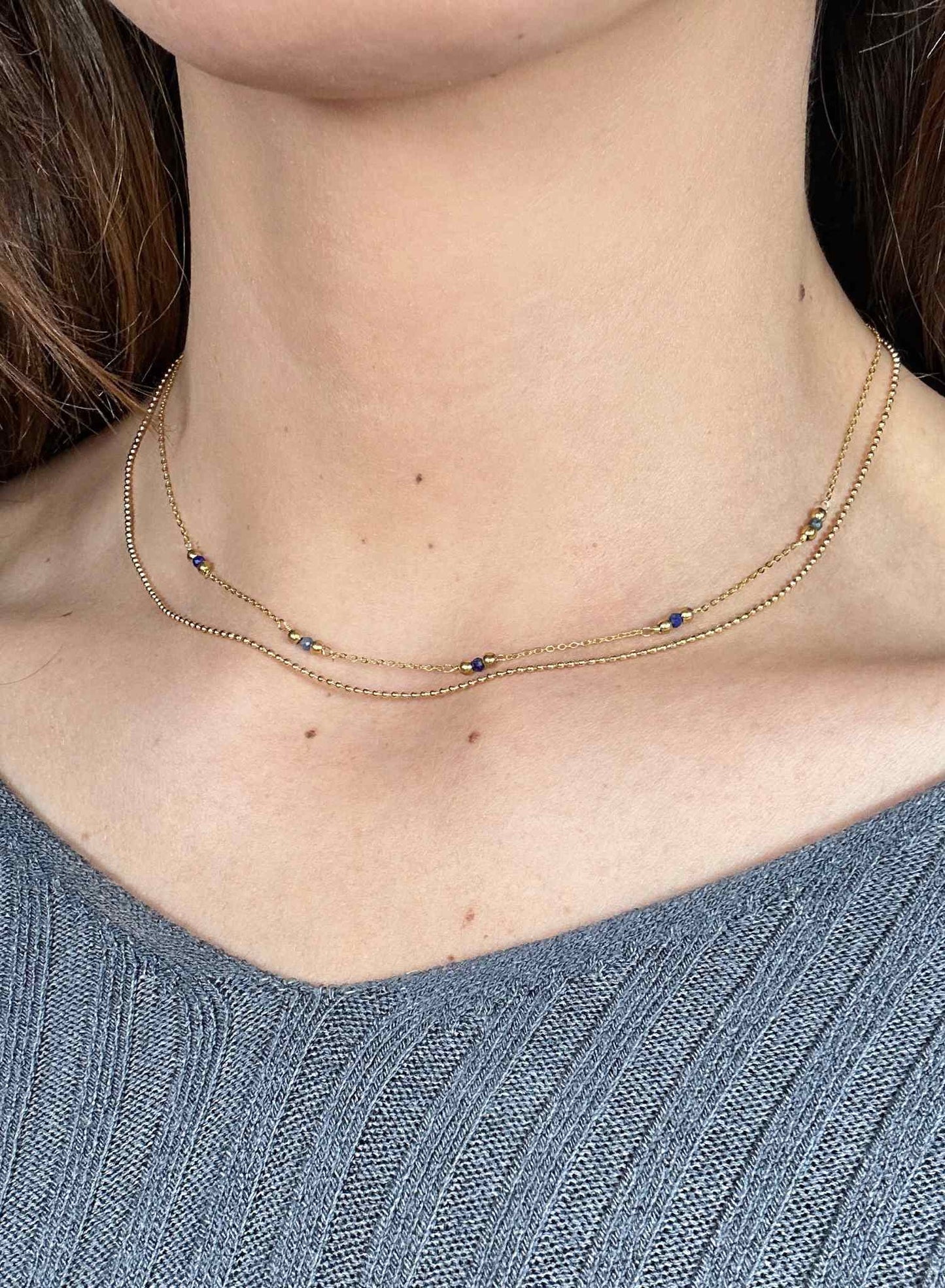 Collar Bolitas (disponible varios colores)
