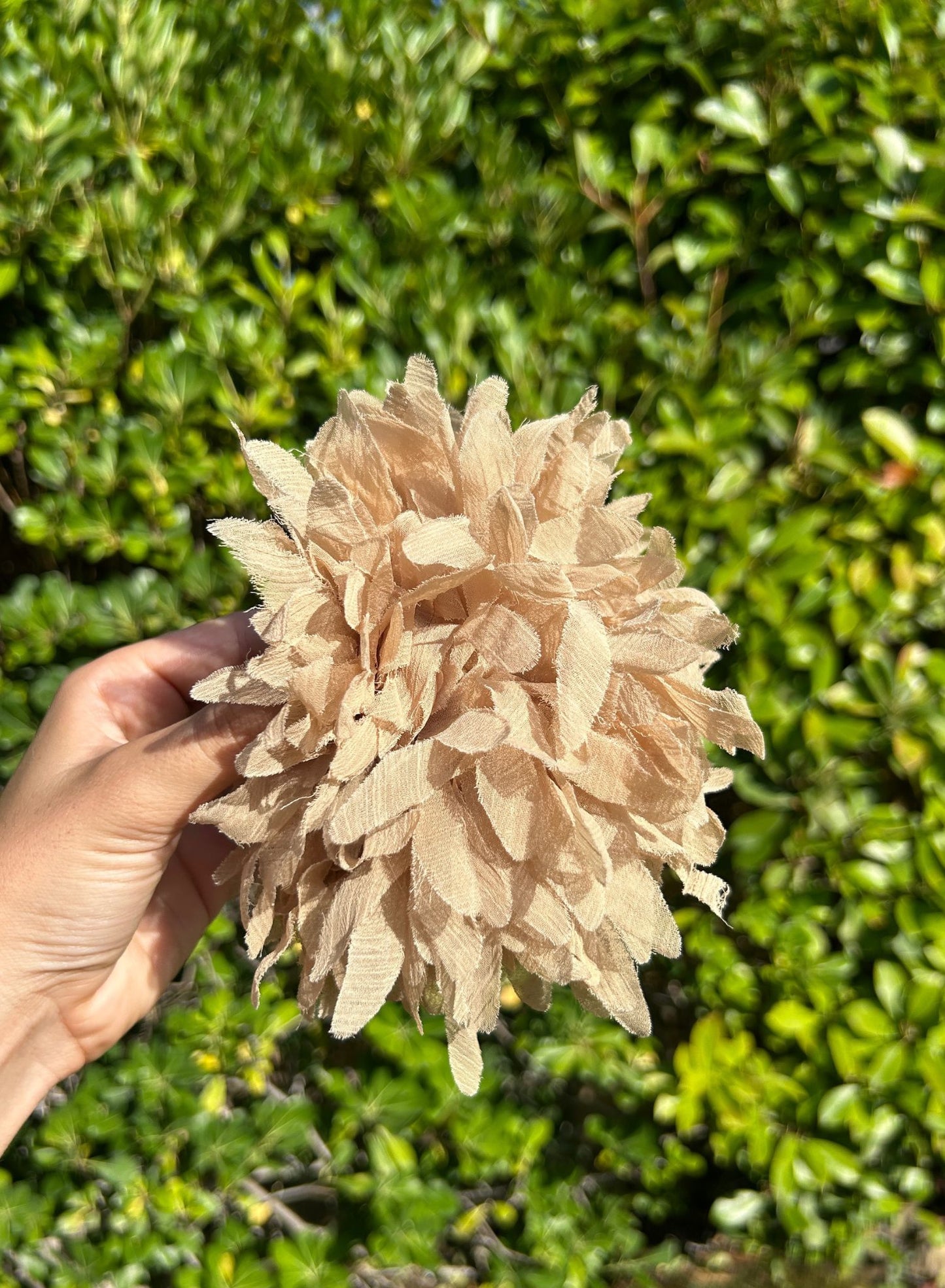 Pinza flor pelo (varios colores)
