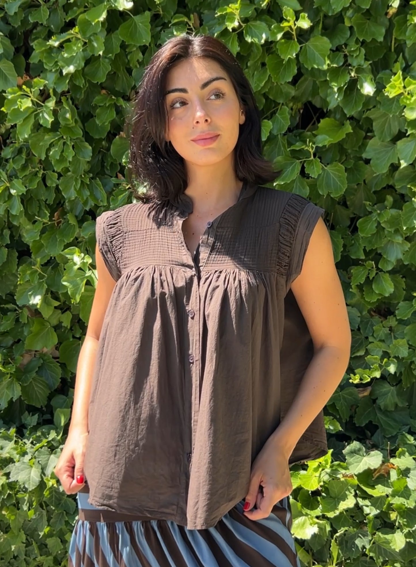 Blusa Salina Choco
