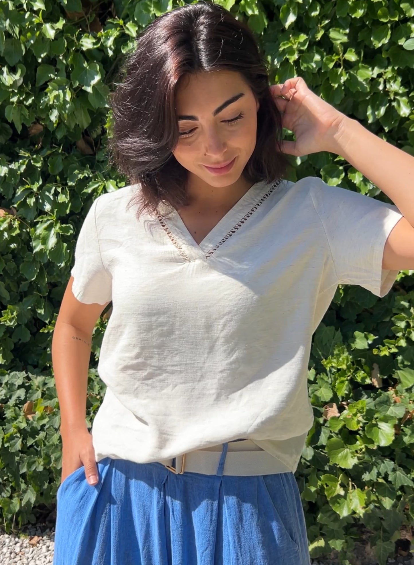 Blusa crudo