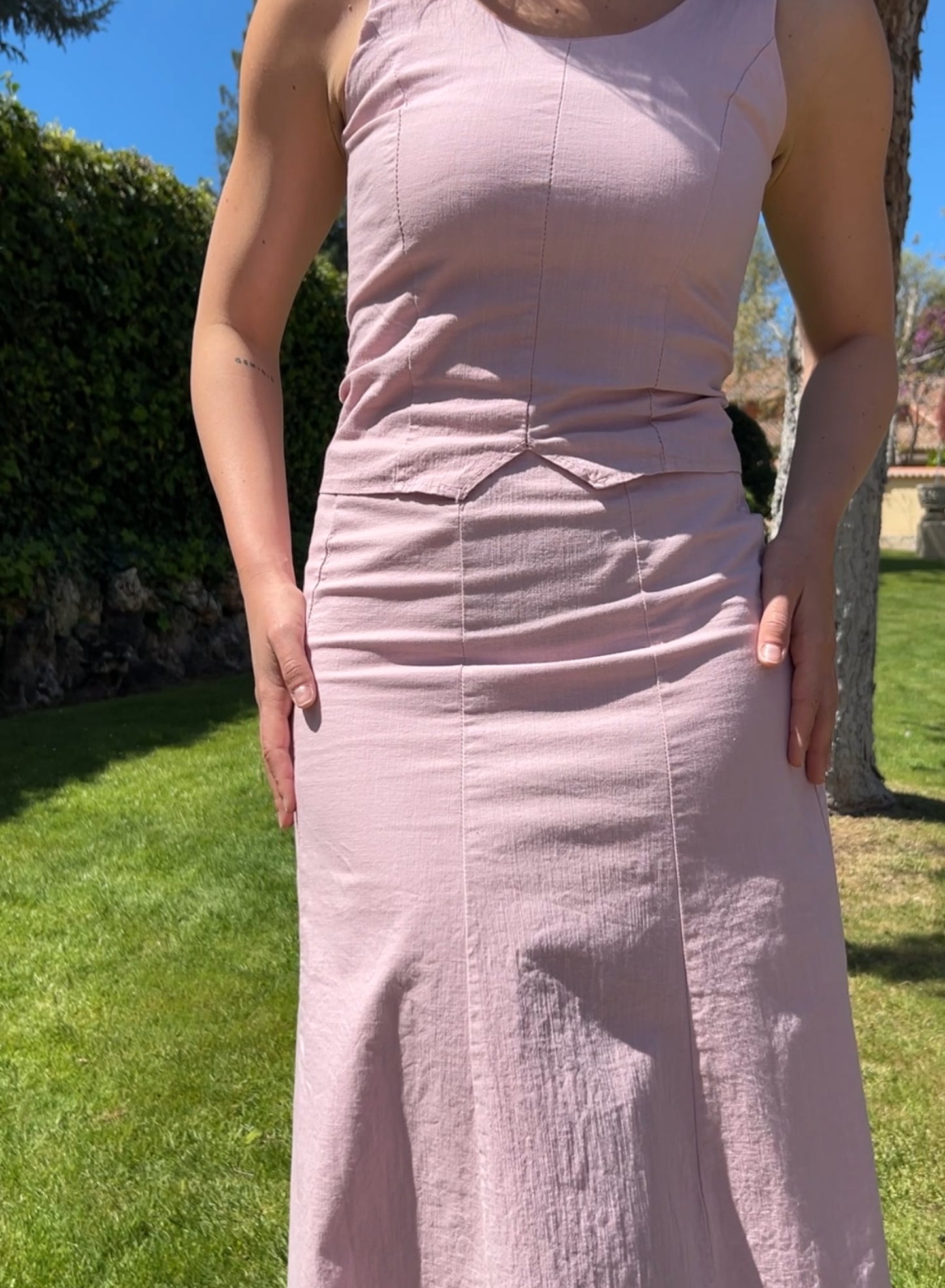 Pink Olivia skirt