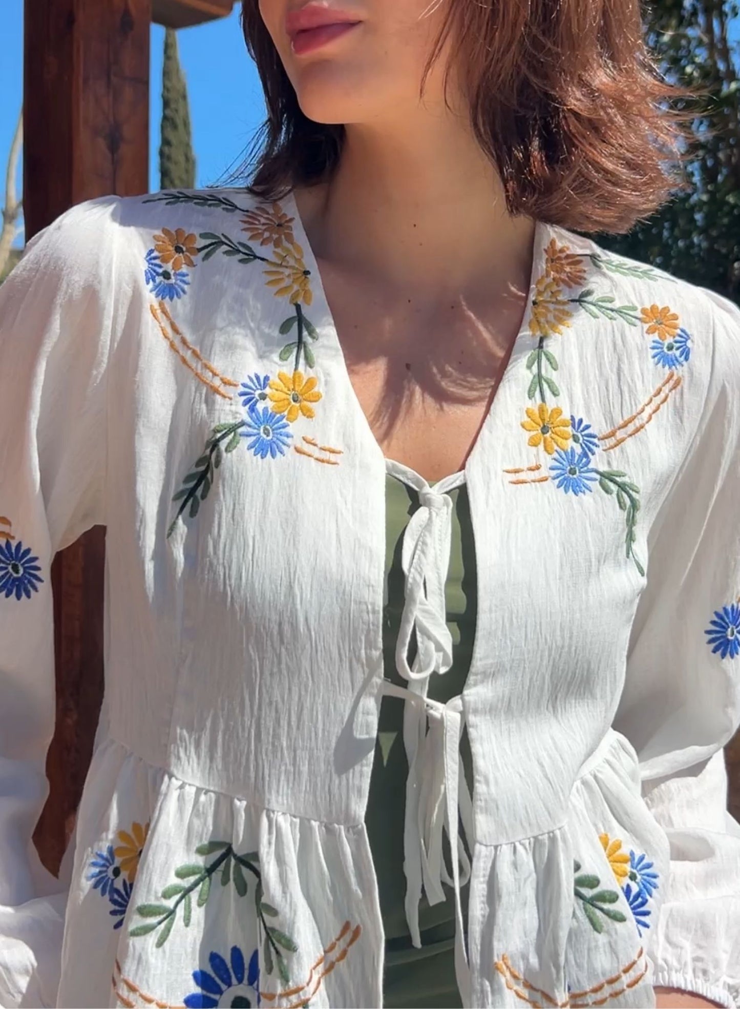 Camisa flores
