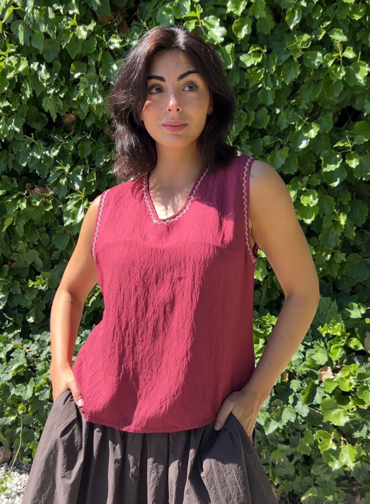 Blusa granate