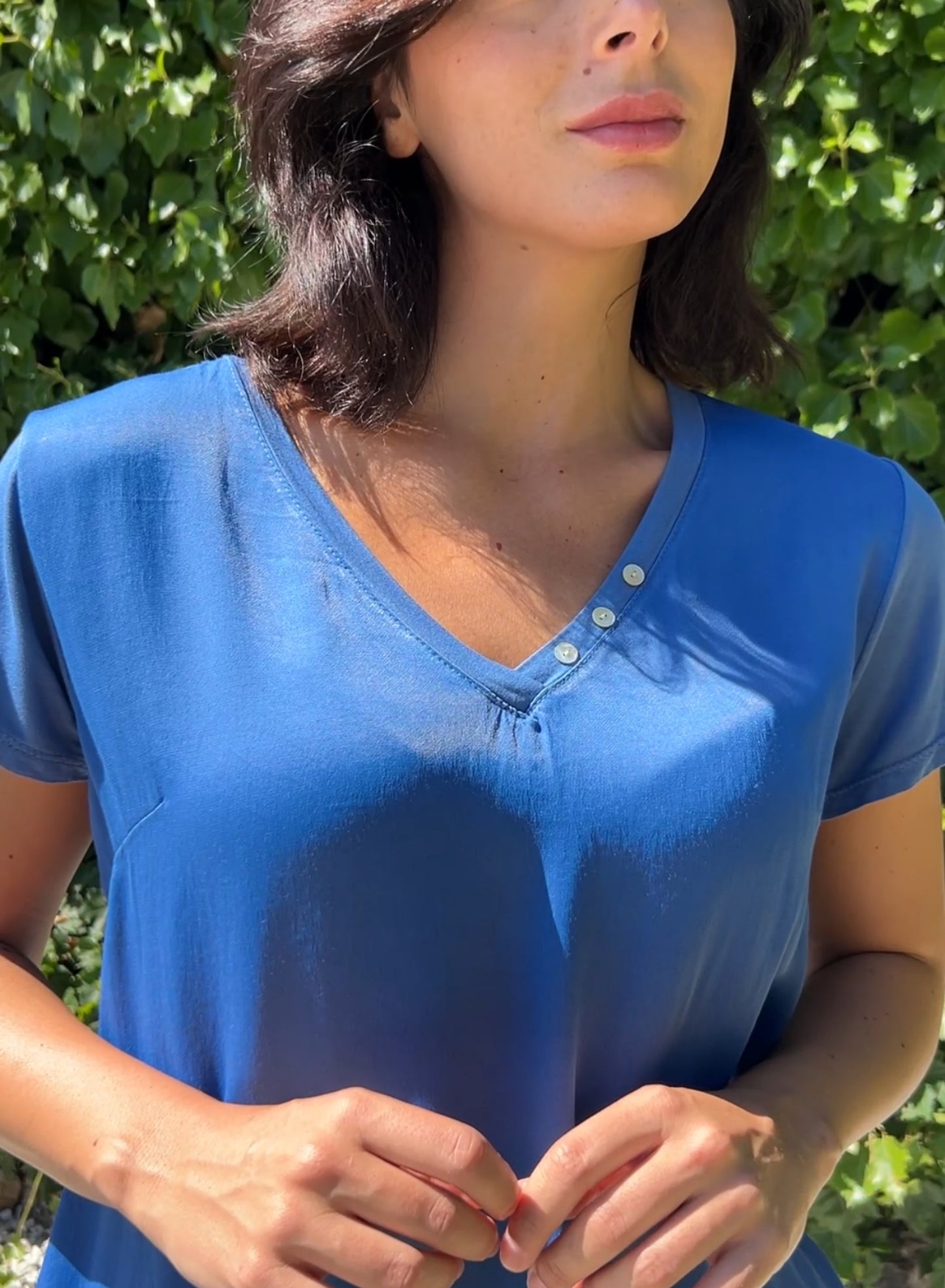 Camiseta botones