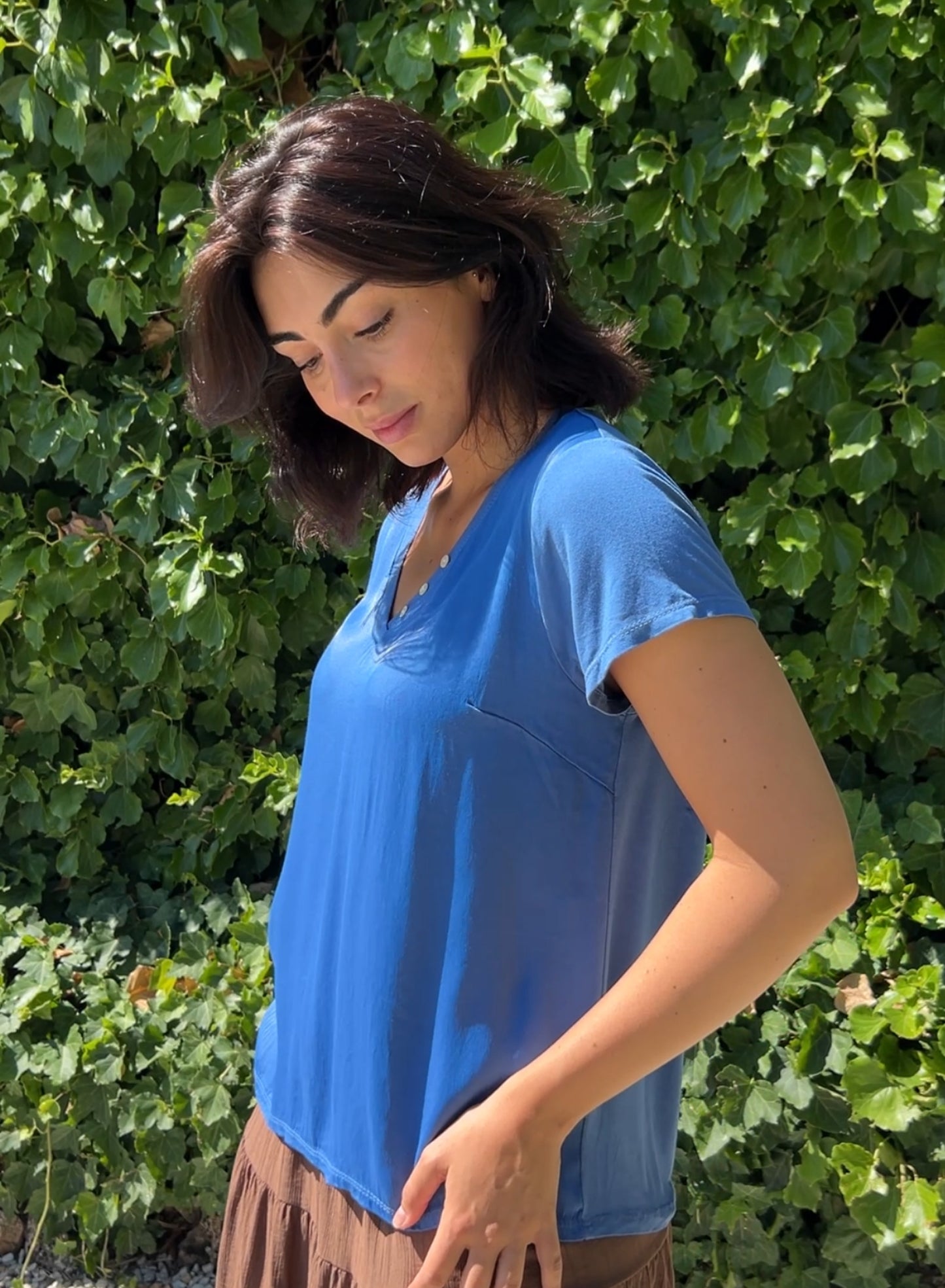 Camiseta botones