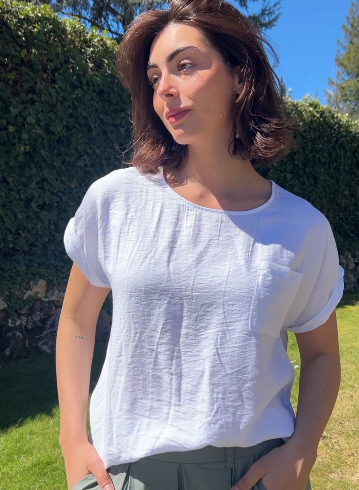 Bambula pocket shirt
