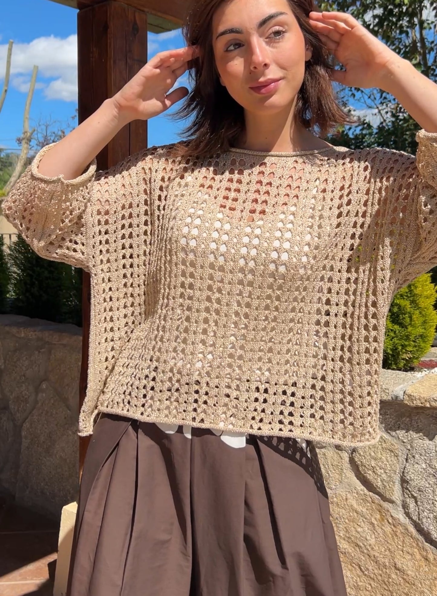 Sparkly jersey