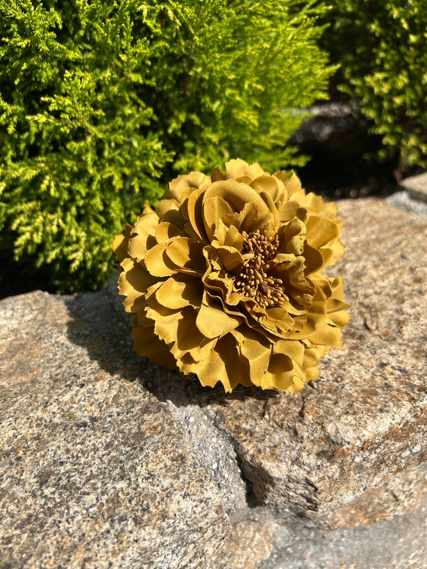 Pinza flor pelo (varios colores)