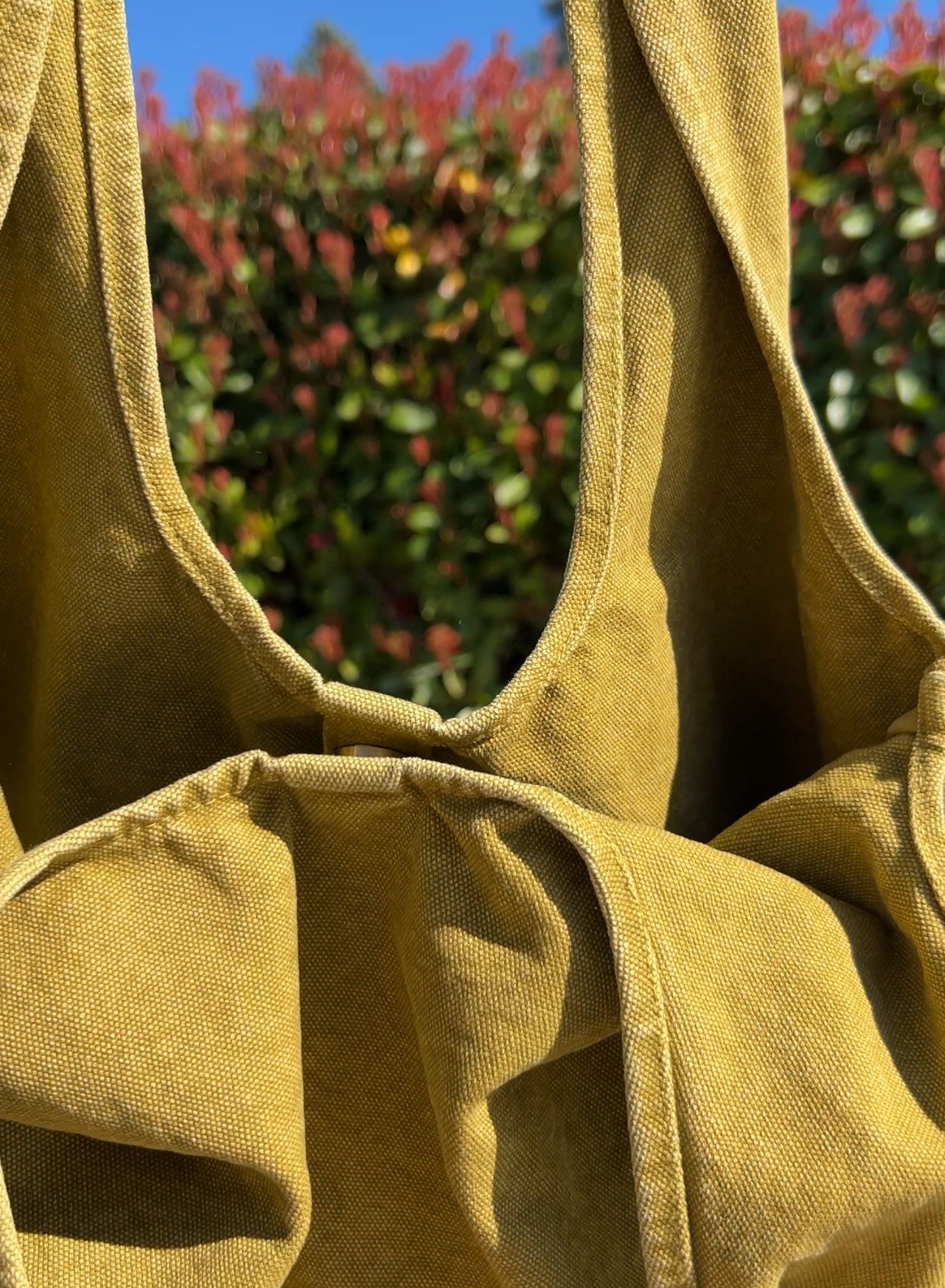 Bolso saco vaquero kaki