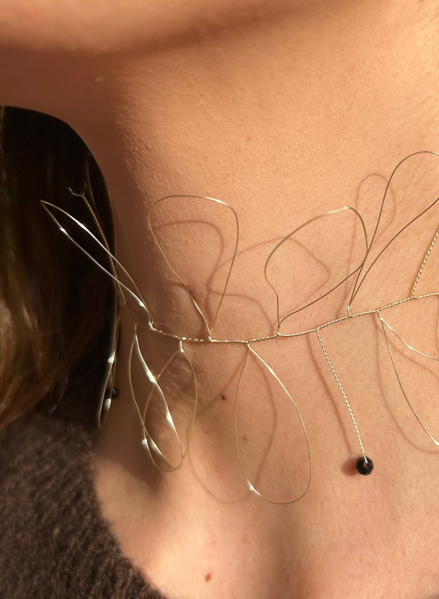 Choker luz (dorado/plata)