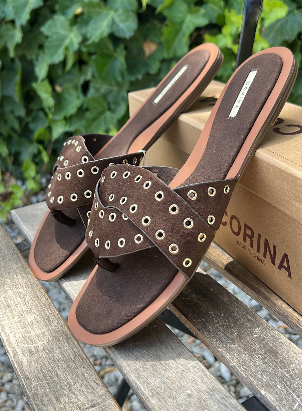 Sandalias marrón