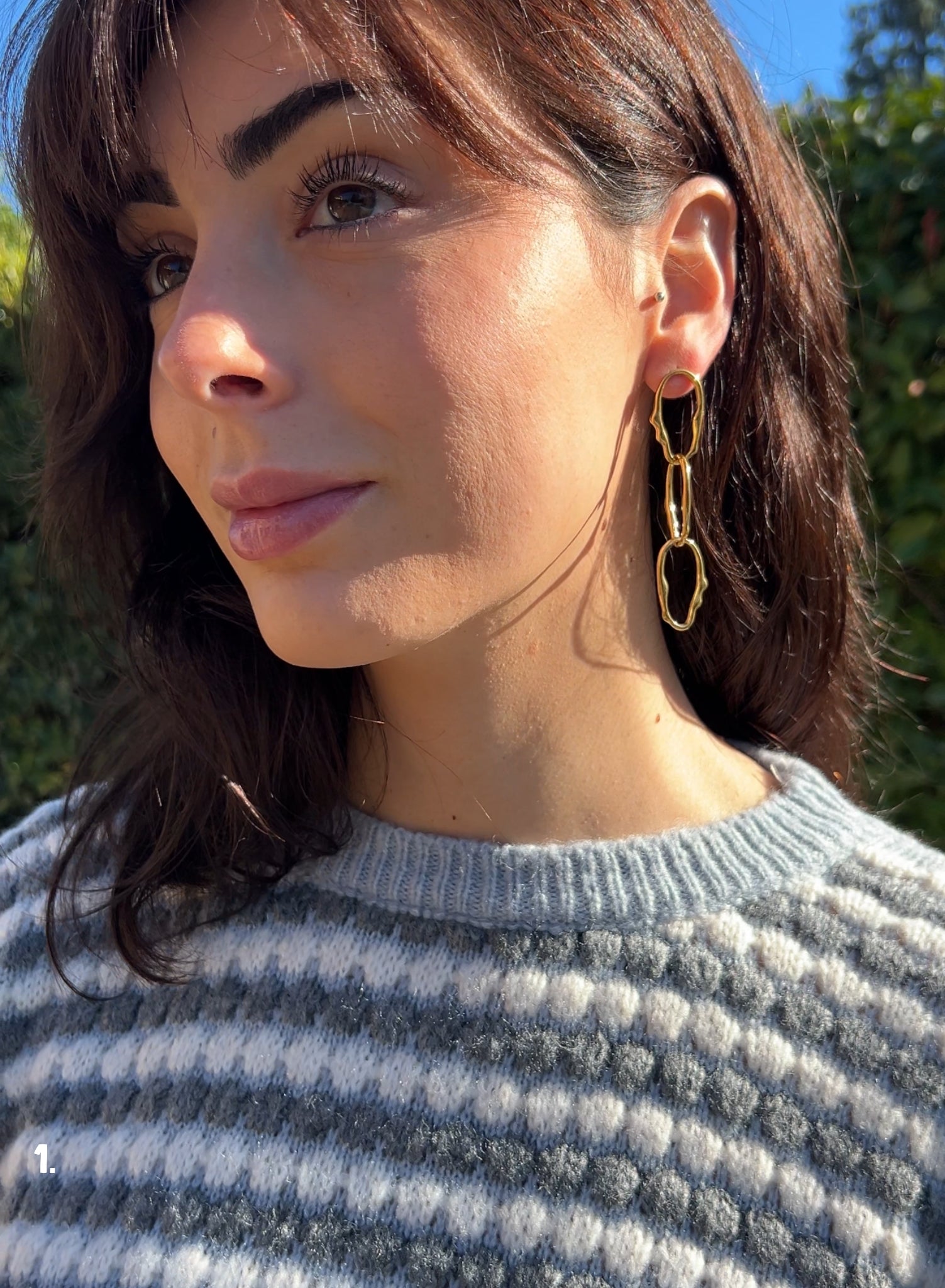 Pendiente eslabón triple