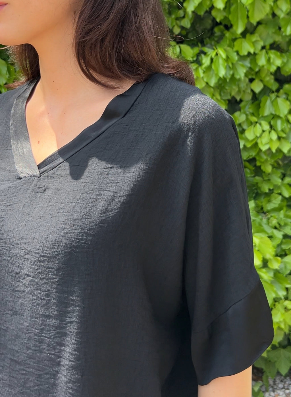 Blusa Japonesa negro