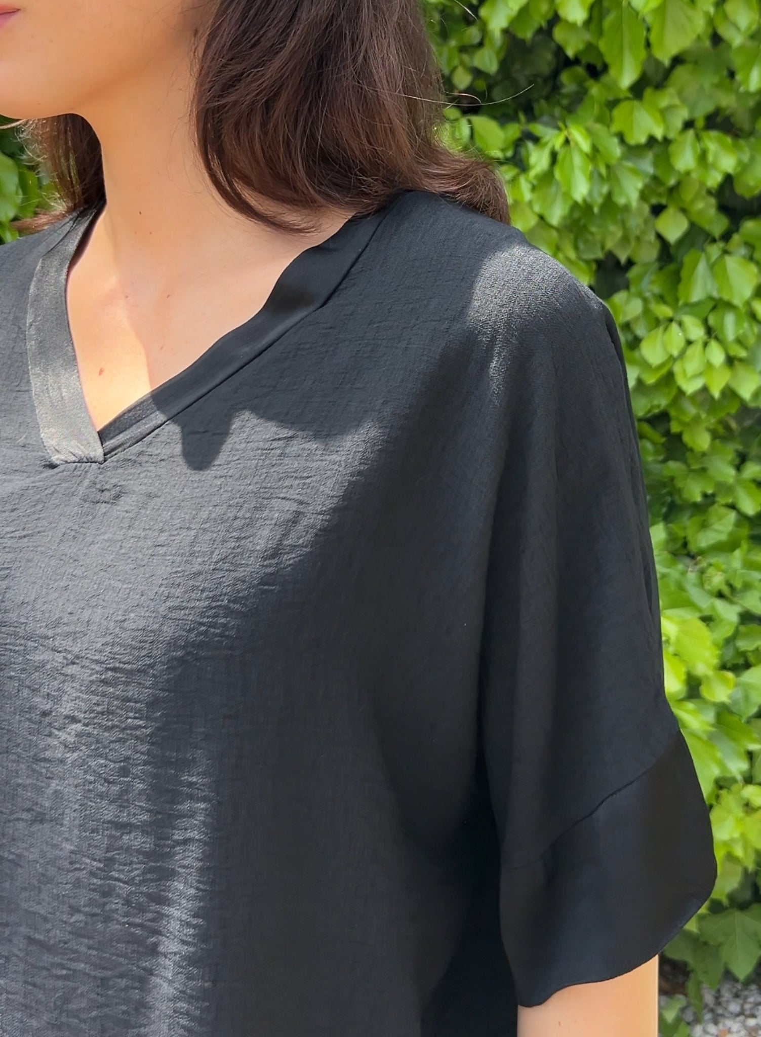 Blusa Japonesa negro