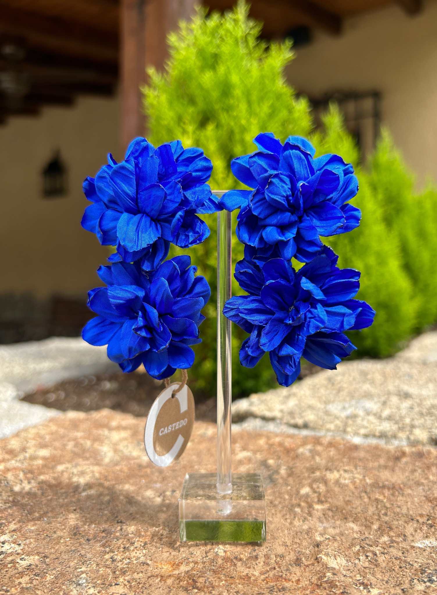 Pendientes Flores (varios colores)