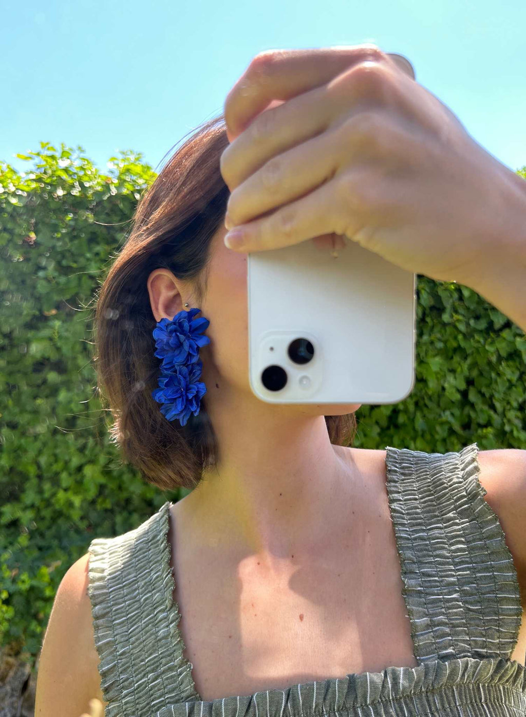 Pendientes Flores (varios colores)