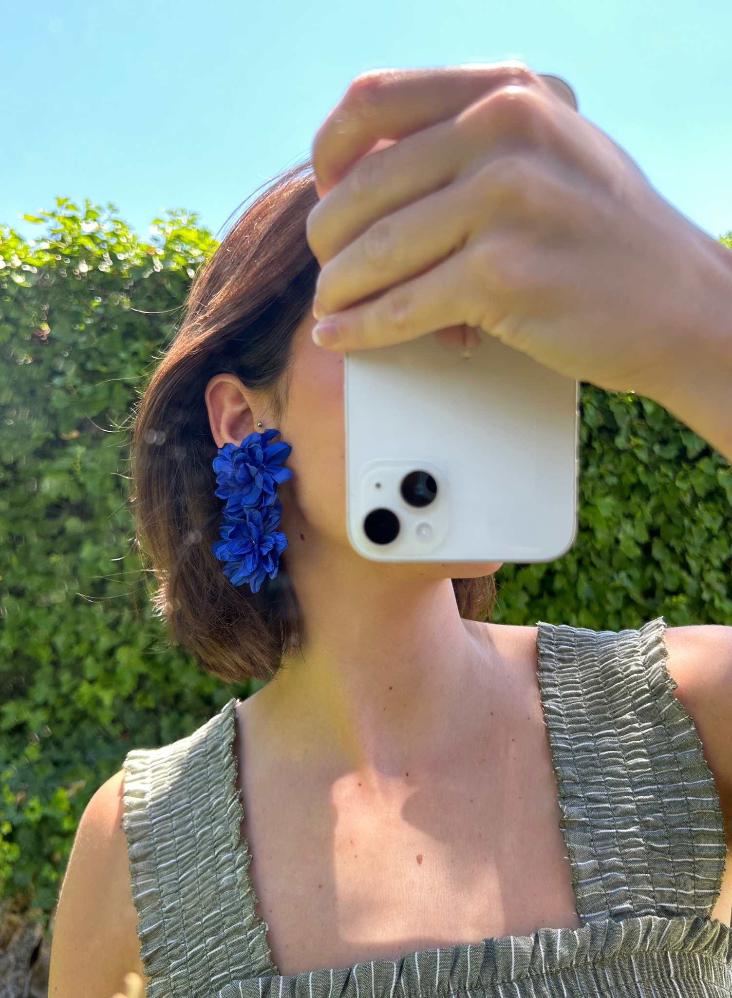 Pendientes Flores (varios colores)