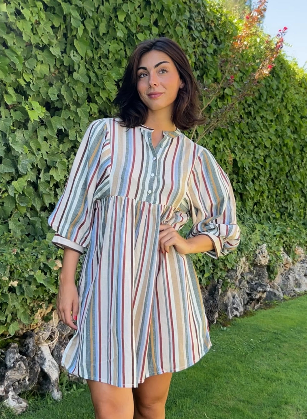 Vestido maroa mini