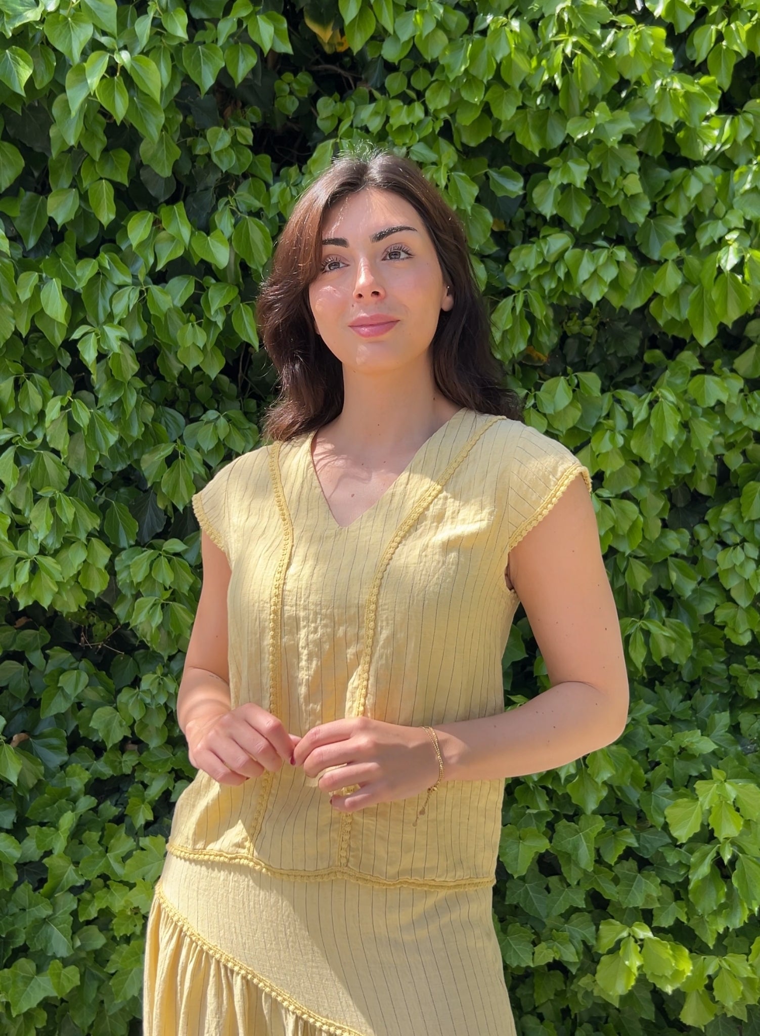 Camisa maravita amarillo