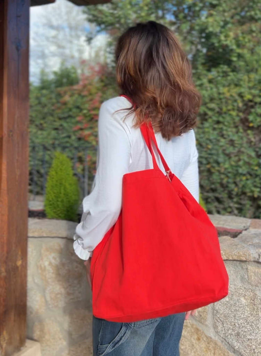 Red cloth bag