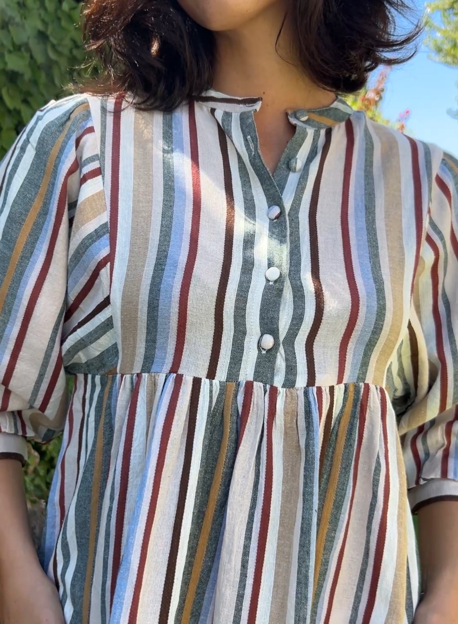 Vestido maroa mini
