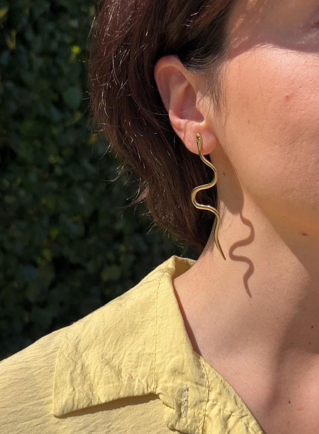 Pendientes serpiente