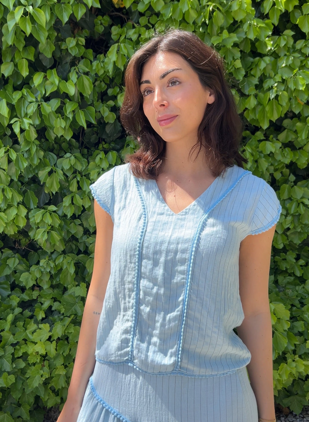 Camisa maravita celeste
