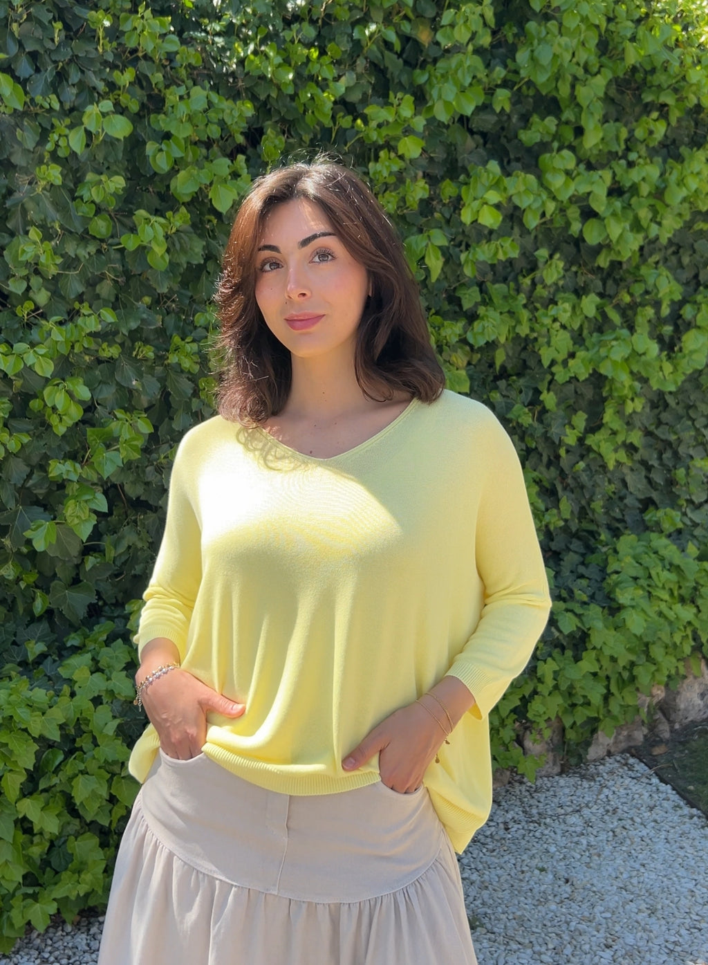 Jersey Catalina amarillo