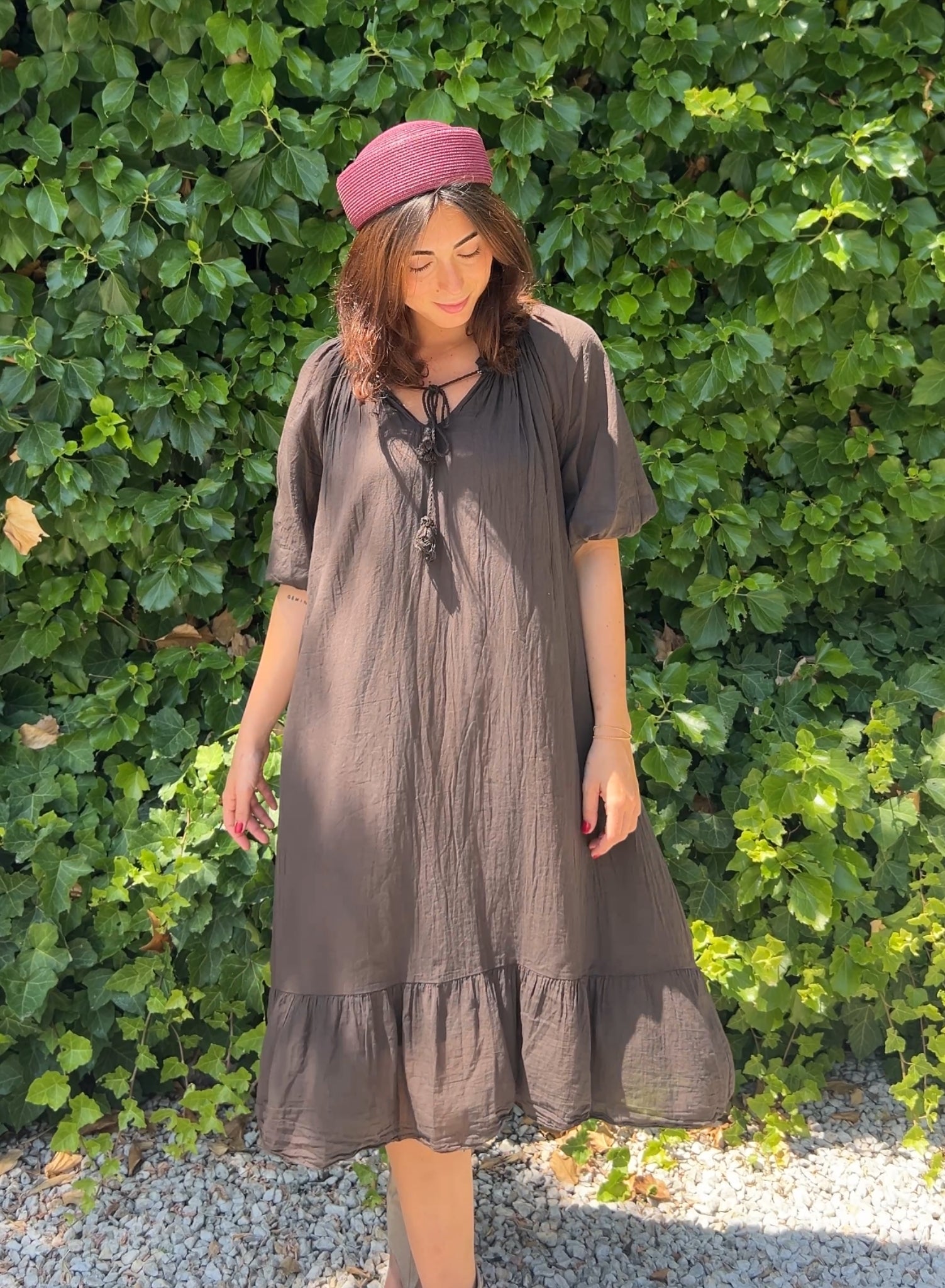 Vestido boho choco