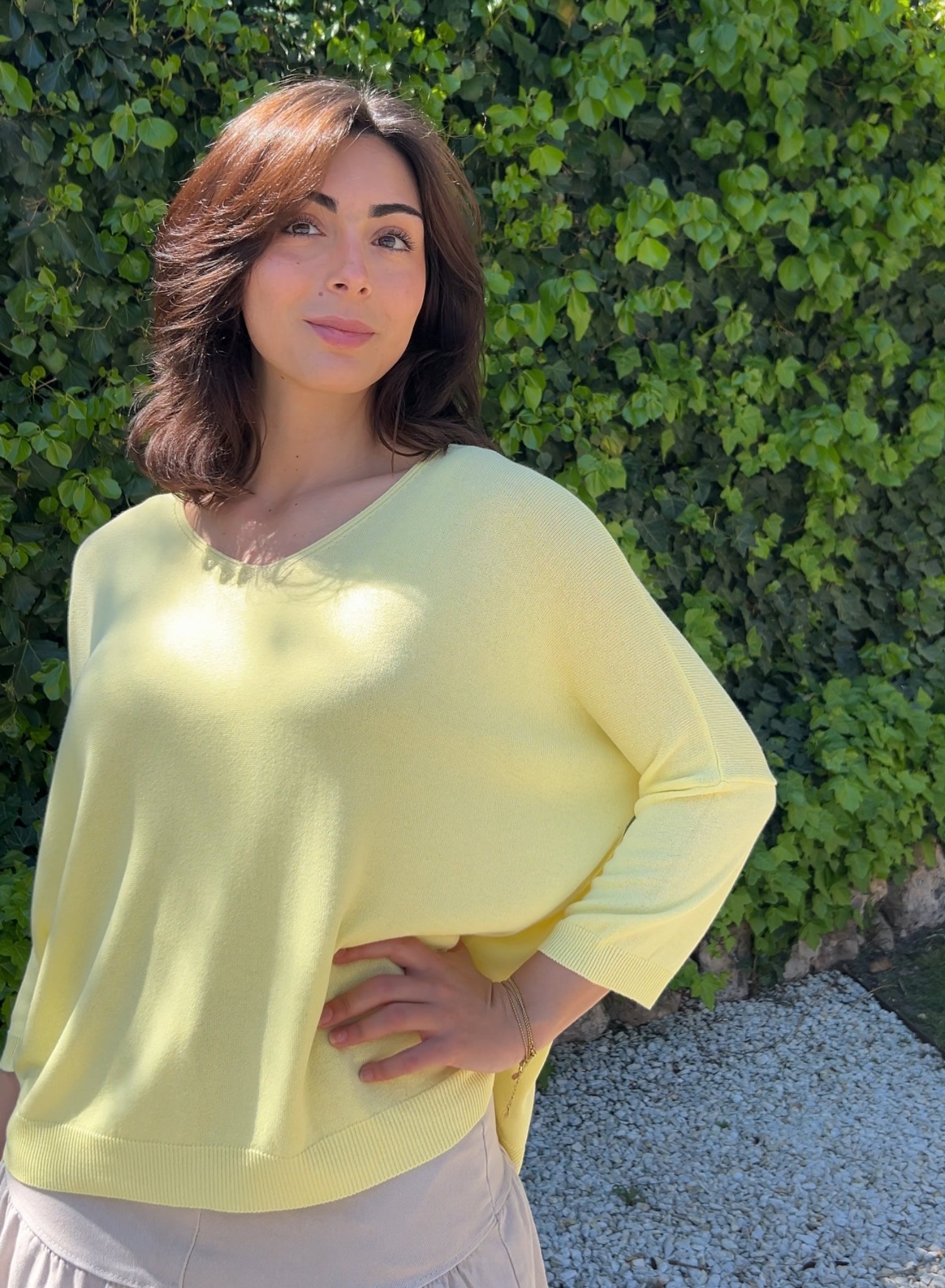 Jersey Catalina amarillo