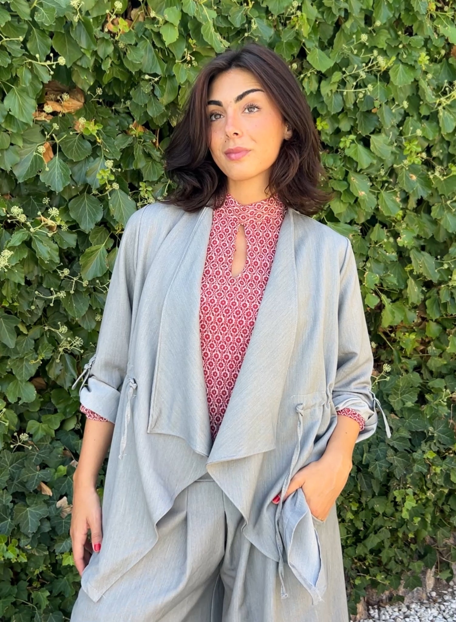 Chaqueta traje gris
