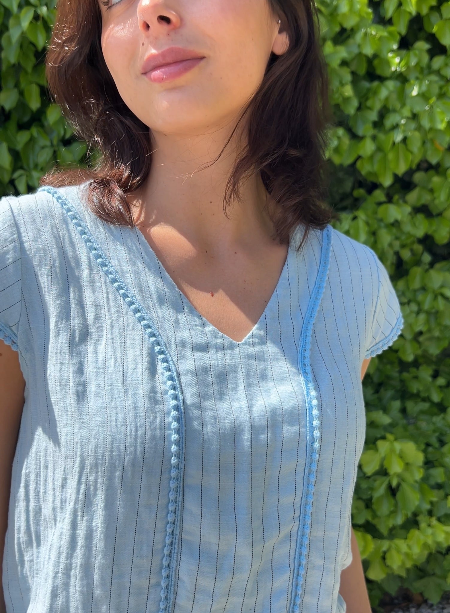 Camisa maravita celeste