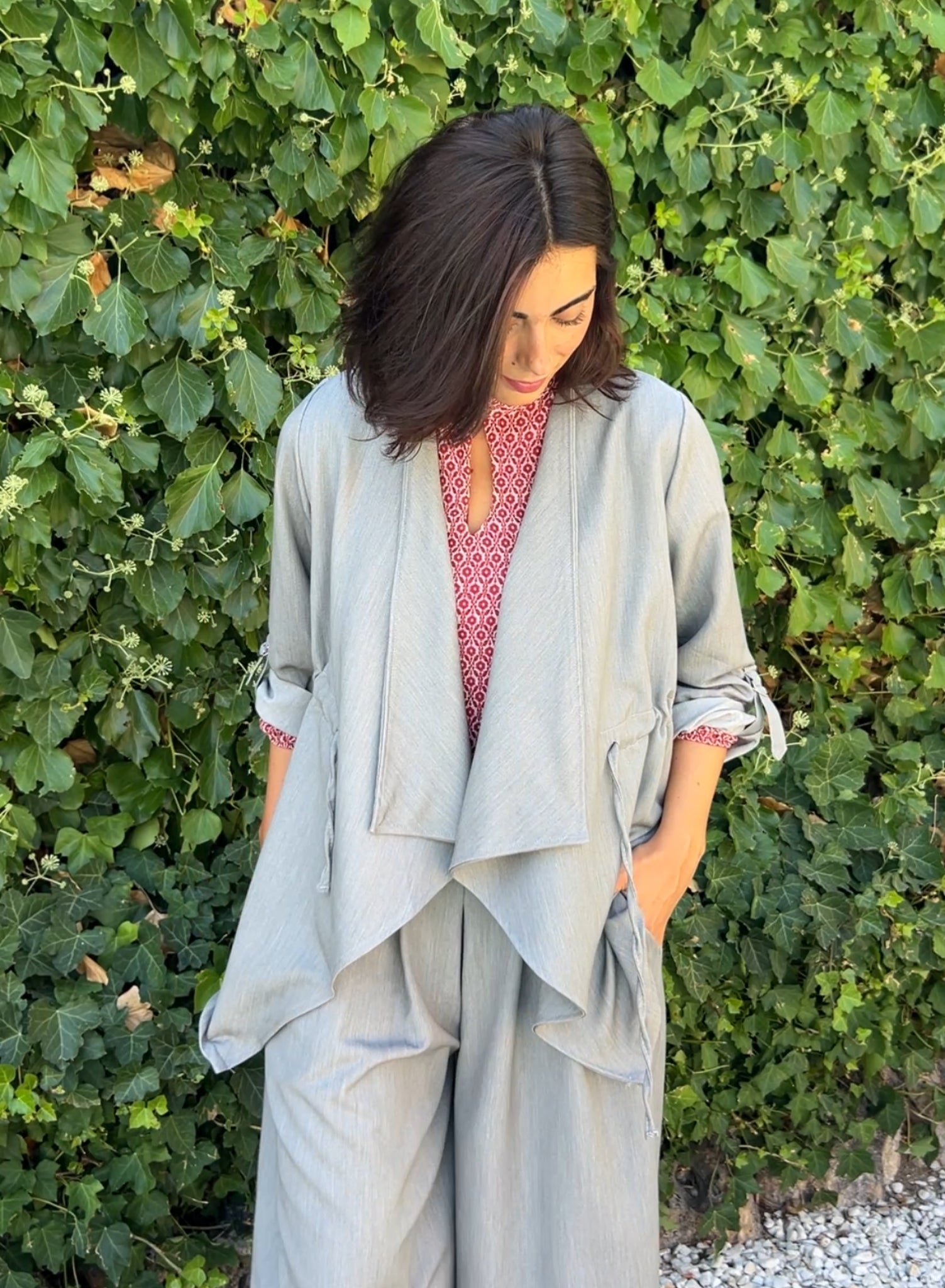 Chaqueta traje gris