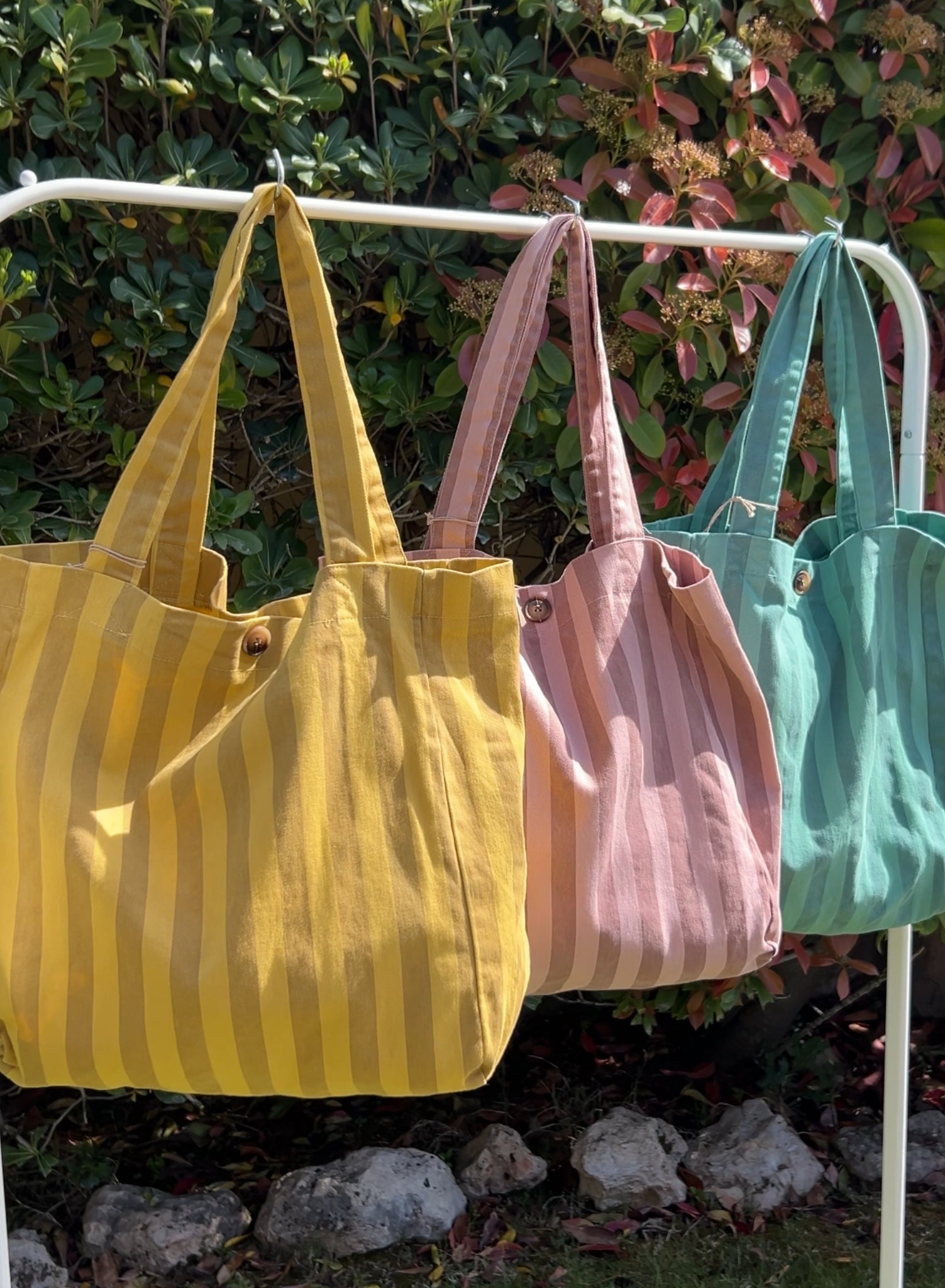 Bolsa rayas