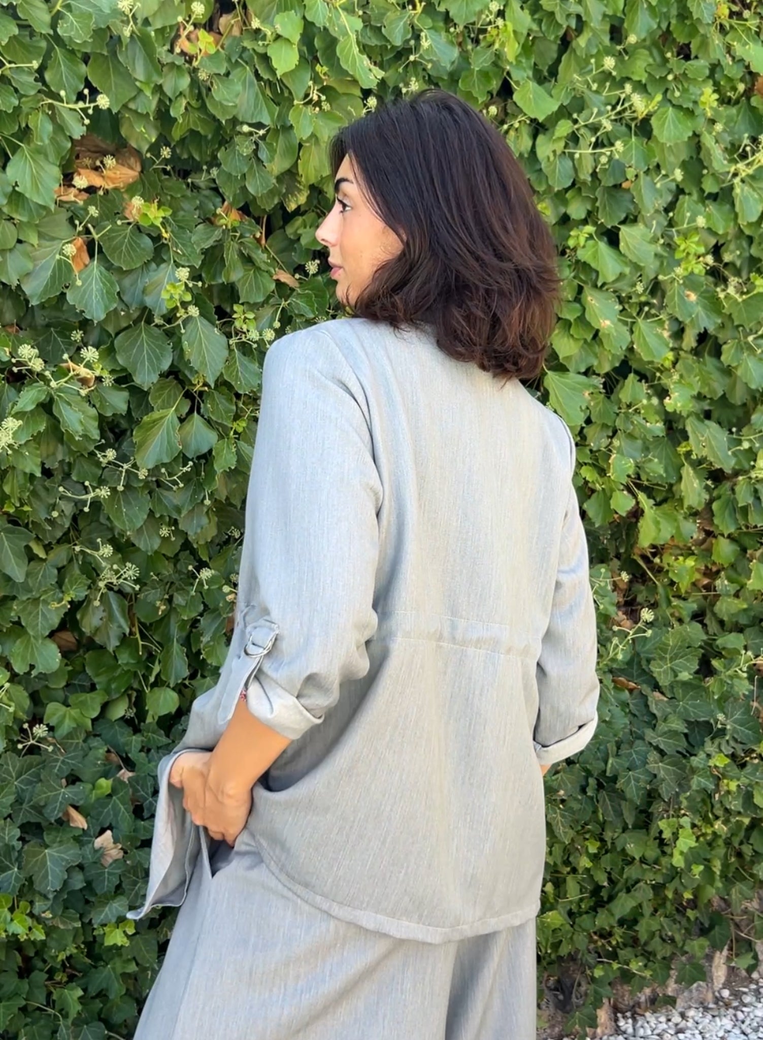 Chaqueta traje gris